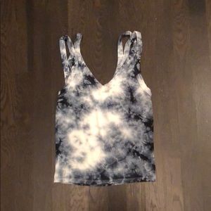 tie die tang top